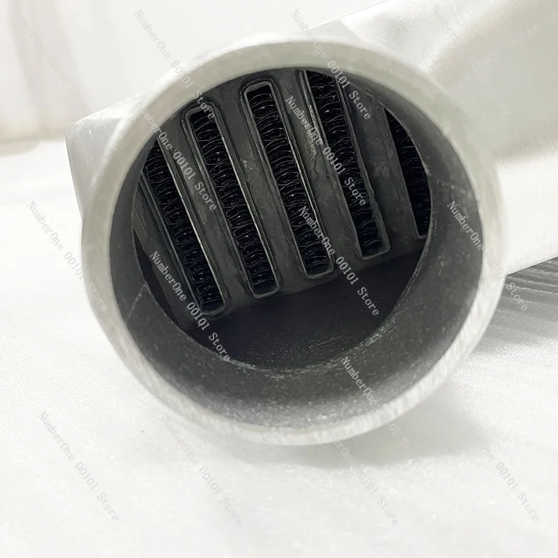 Universal Aluminum Front Mount Intercooler Radiator, Inlet & Outlet Diameter 51mm / 63mm / 76mm