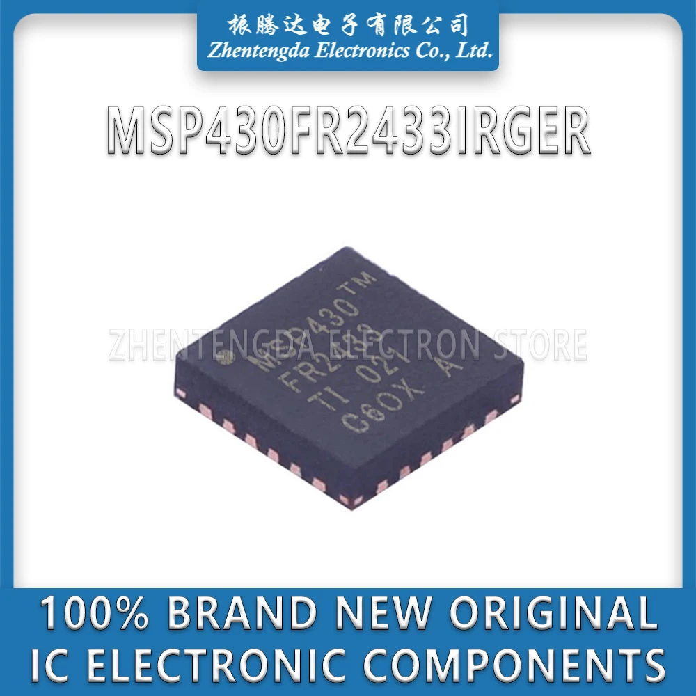 MSP430FR2433IRGER MSP430FR2433 MSP430FR MSP430 IC MCU Chip VQFN-24