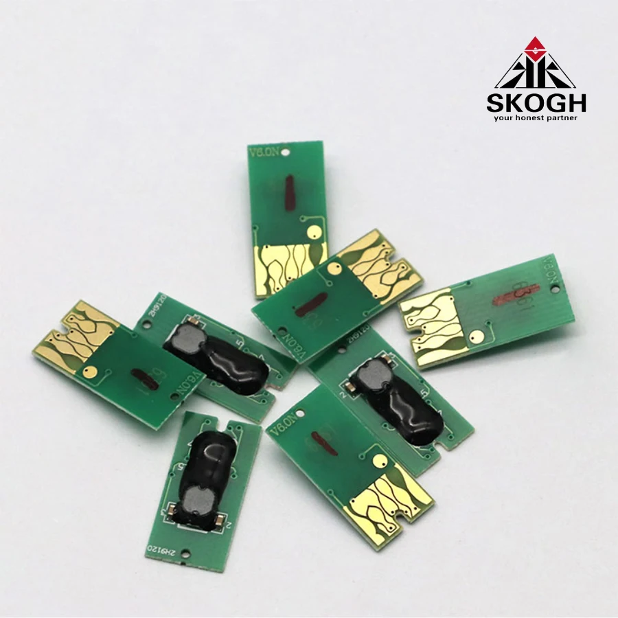 Skogh Ink Cartridge Resettable Chip T6361-T6369 T636A T636B for Epson Stylus Pro 7900 9900 7910 9910 Printers