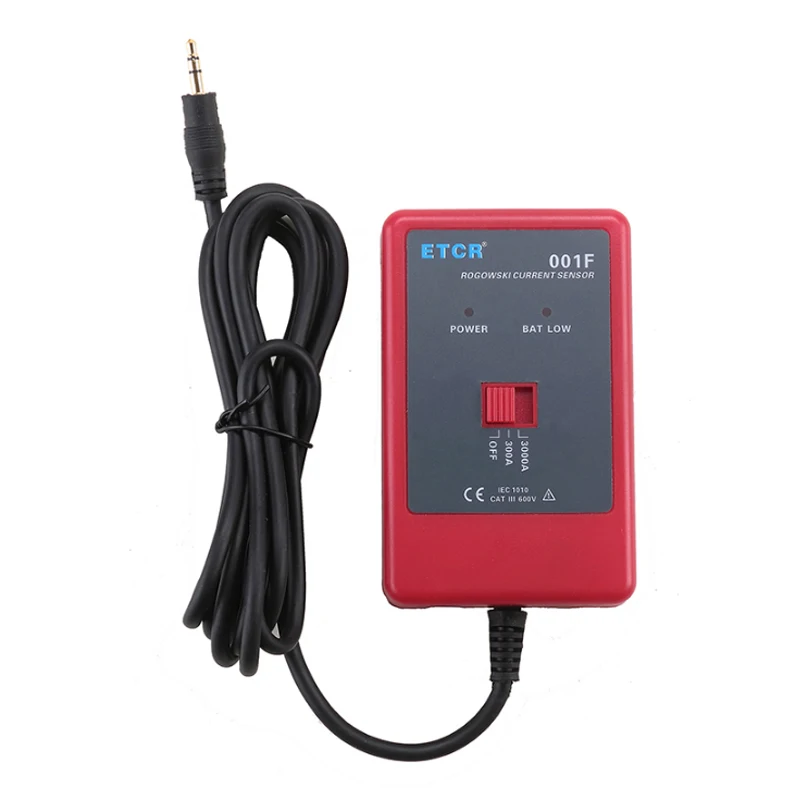ETCR001F Detektor Arus AC Coil/Rogowski Coil Transformer Fleksibel