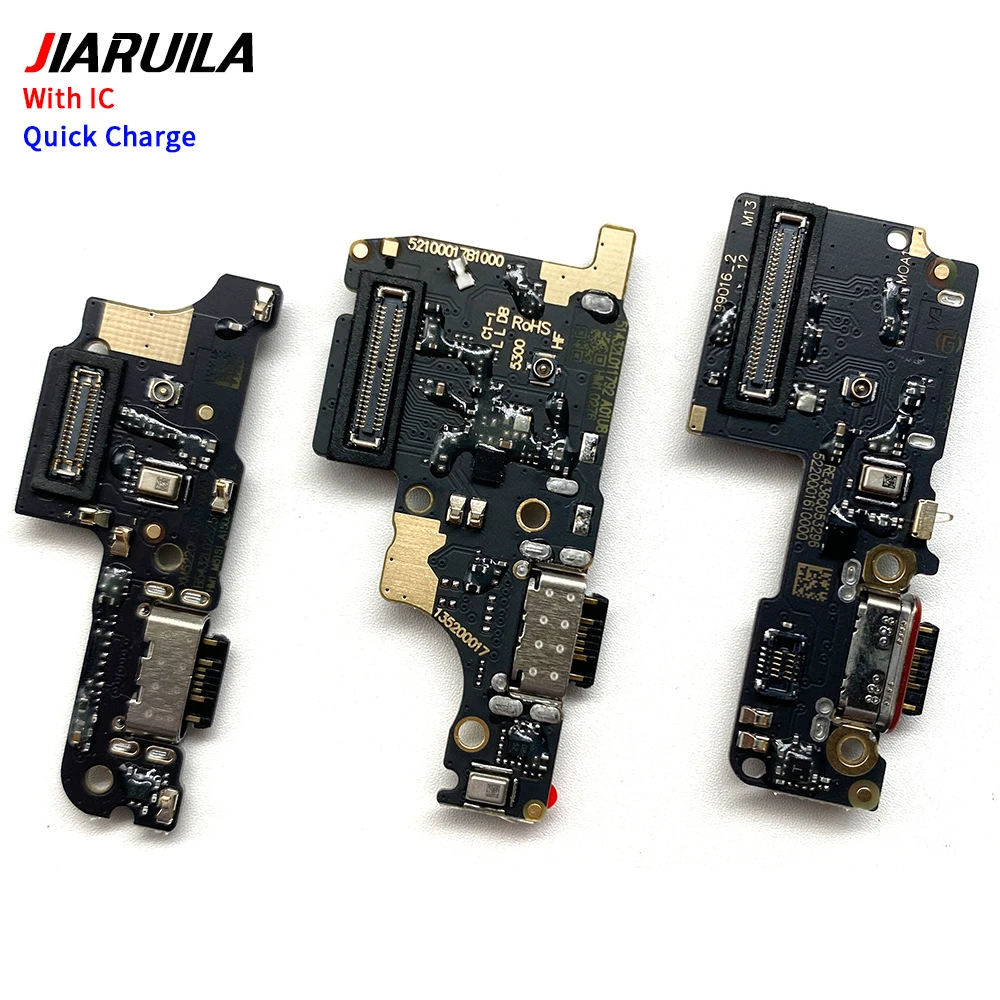 10Pcs For Xiaomi Redmi 14C Note 14 5G Note 14 Pro 14 Pro Plus USB Charging Port Mic Microphone Dock Connector Board Flex Cable