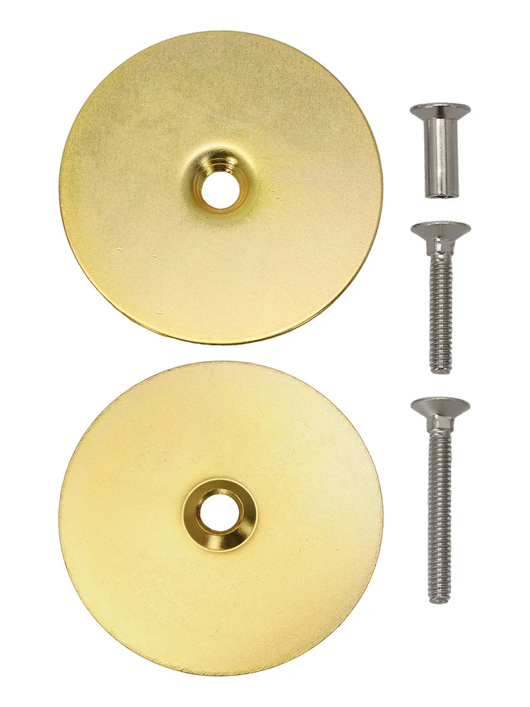 Door Renovation Hole Cover Plate Easy Installation Hardware Solution Furniture Installation Kit Included Steel Material