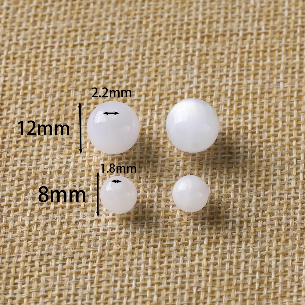 10 قطعة 8/10/12 مللي متر الأشعة فوق البنفسجية الشمس اللون تغيير فضفاض خزر عازل DIY بها بنفسك أقراط سوار قلادة صنع المجوهرات اكسسوارات