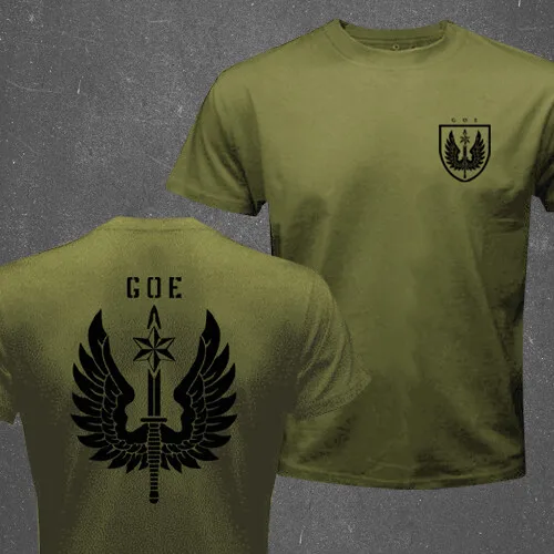 

Portugal Special Operations Group Polícia GOE T-shirt Short Sleeve Casual 100% Cotton Shirt