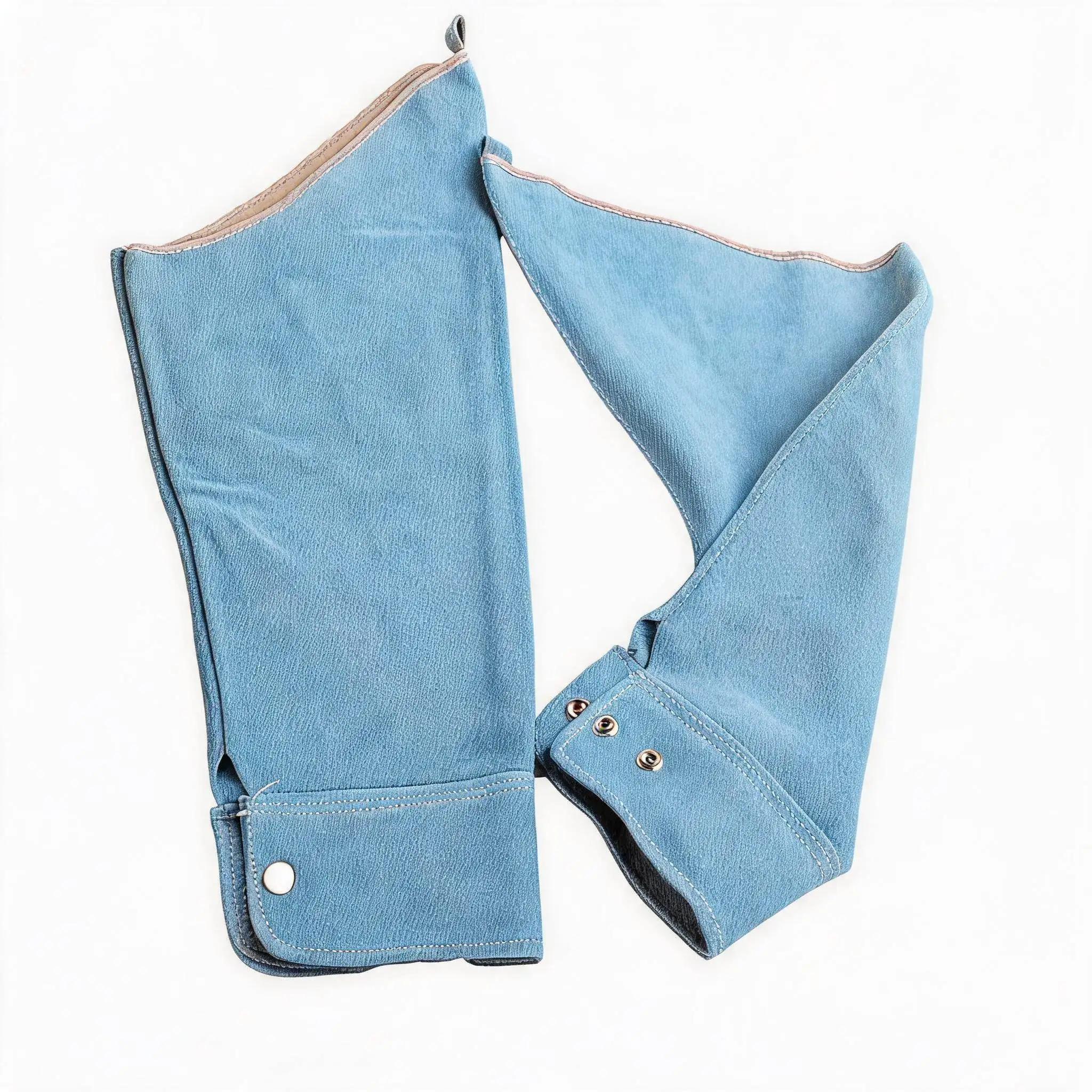 Cowhide Leather Welding Sleeve 60cm Designed for Heat Resistance and Durability in Professional Welding Environments