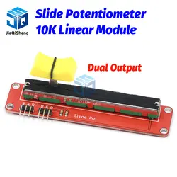 Slide Potentiometer 10K Linear Module Dual Output for Arduino AVR Electronic Block