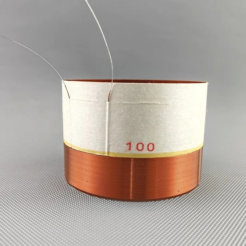 

1 шт., звуковая катушка динамика, внутренний диаметр 100 мм, входной/выходной провод DCR, 8 Ом, ремонт для НЧ-динамика, профессиональное аудио