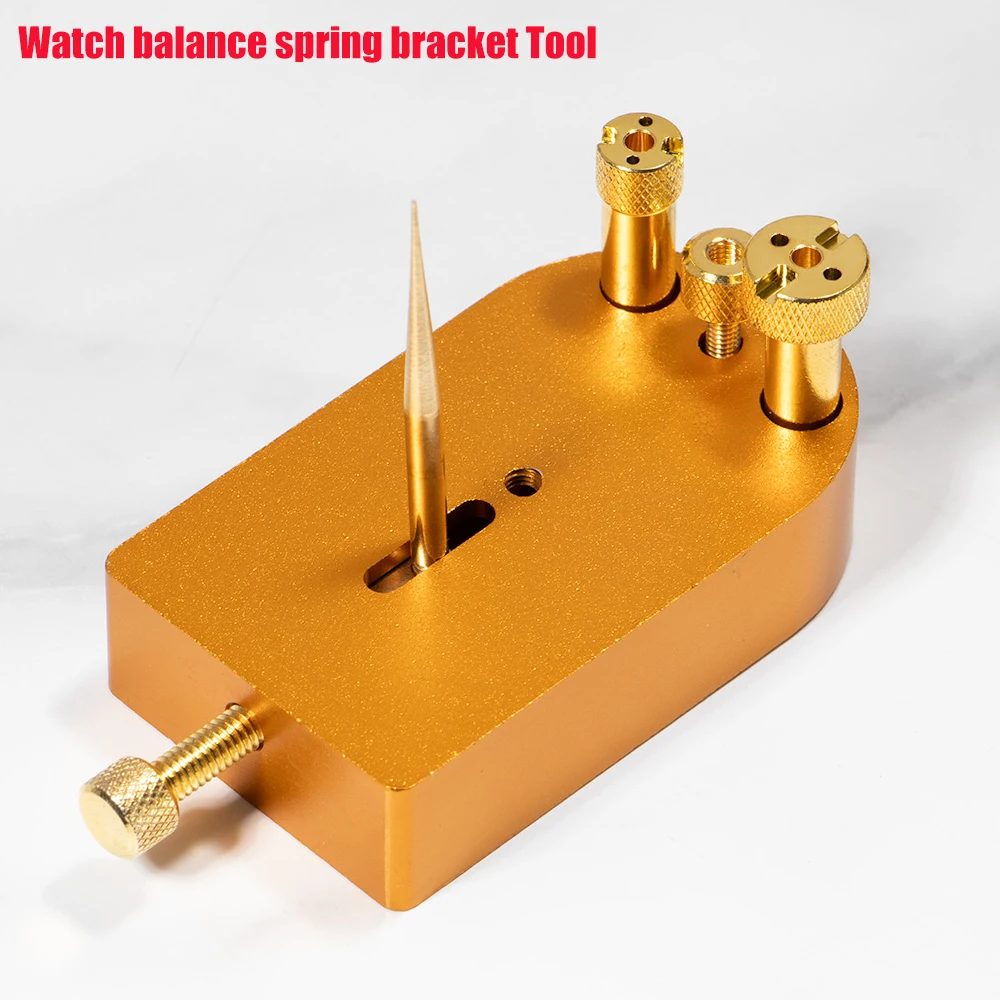 

Механизм часов, кронштейн для балансировочного колеса, подставка для пружины, профессиональный инструмент для ремонта часов, поддержка баланса часов