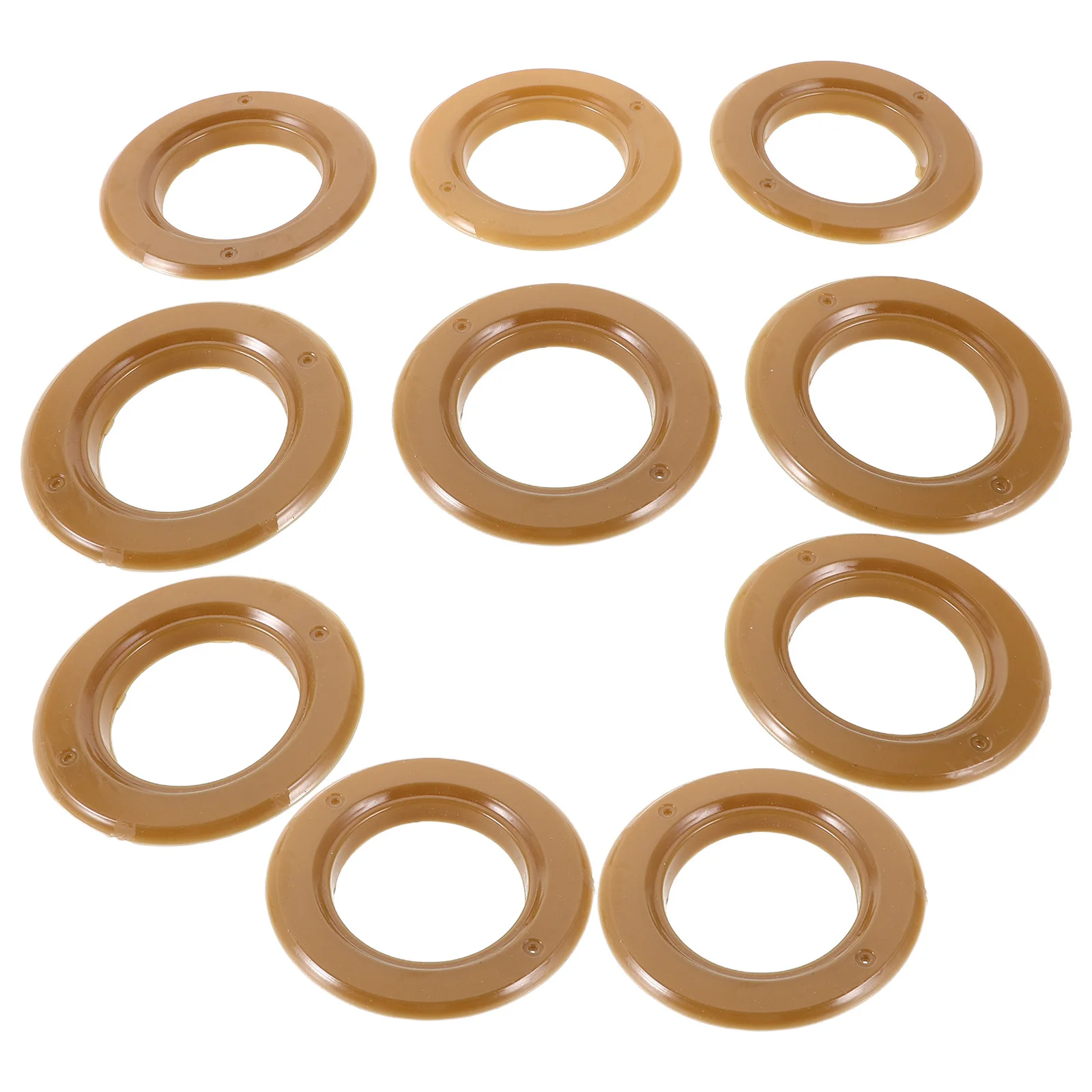 

10Pcs Birdhouse Predator Guard Plate Round Hole Protector Bird Nesting Box Chew Damage Prevention Safety Birdhouse Hole Shield