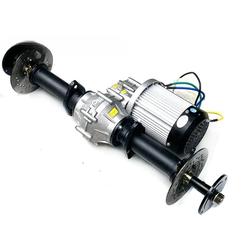 Four-Wheel Electric Go-Kart ATV Accessories Periapical Abscess Motor Semi-Axle Drive Differential Rear Axle