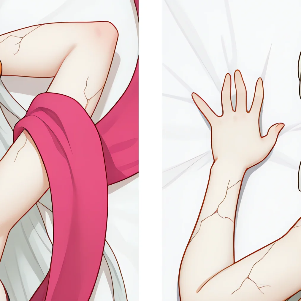 Daki Dakimakura anime DIY girl Double-sided Print Life-size body pillows cover Adult pillowcase