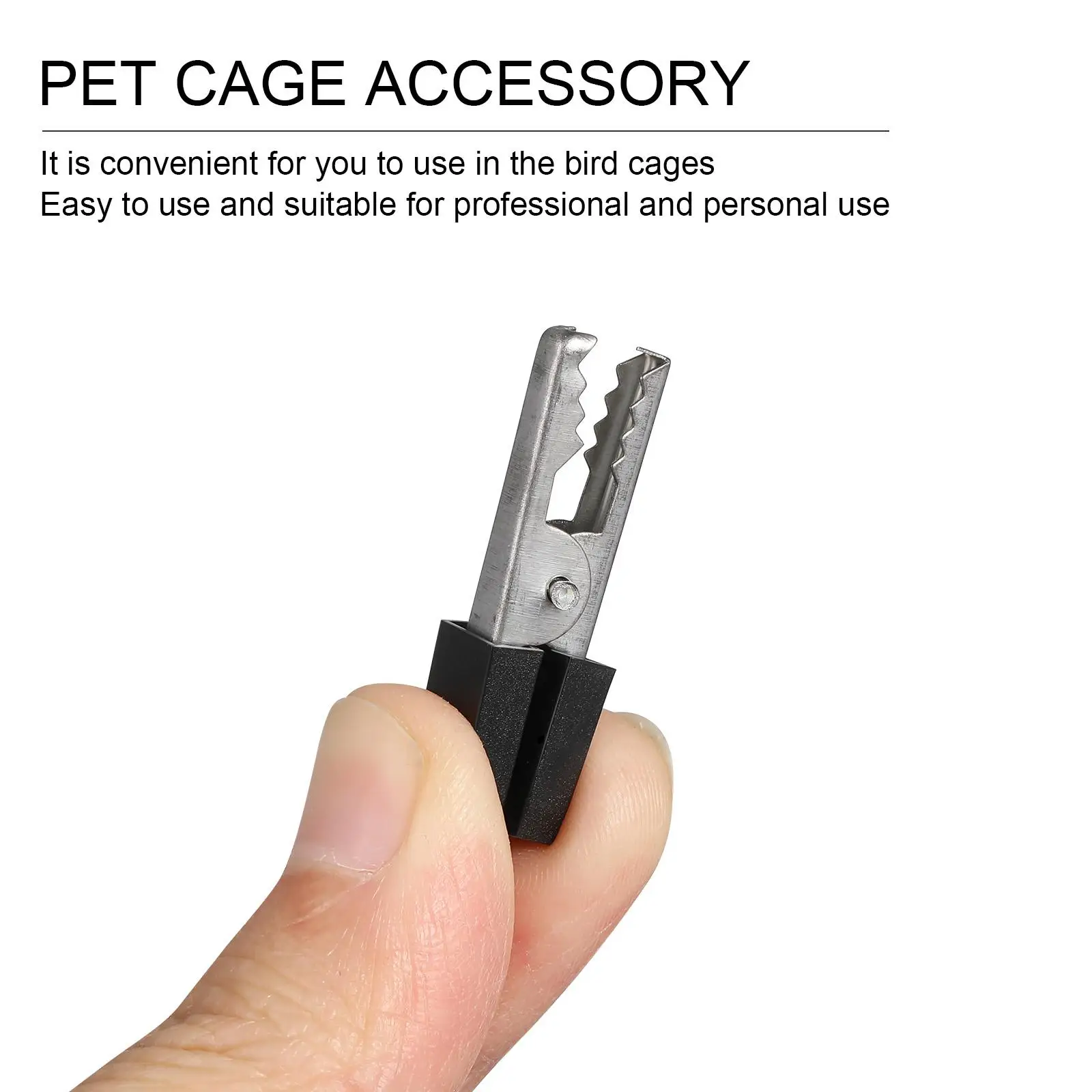 20Pcs Bird Cage Clips Safety Clip Door Lock Parrot Cage Safety Clip Pet Cages Accessories Clips Birdcage Accessories - Image 4