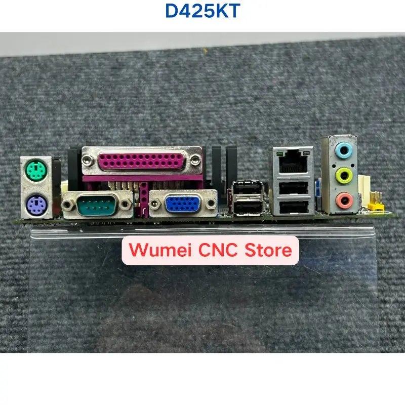 Second-hand test OK  D425KT Mini ITX board with CPU RAM industrial board