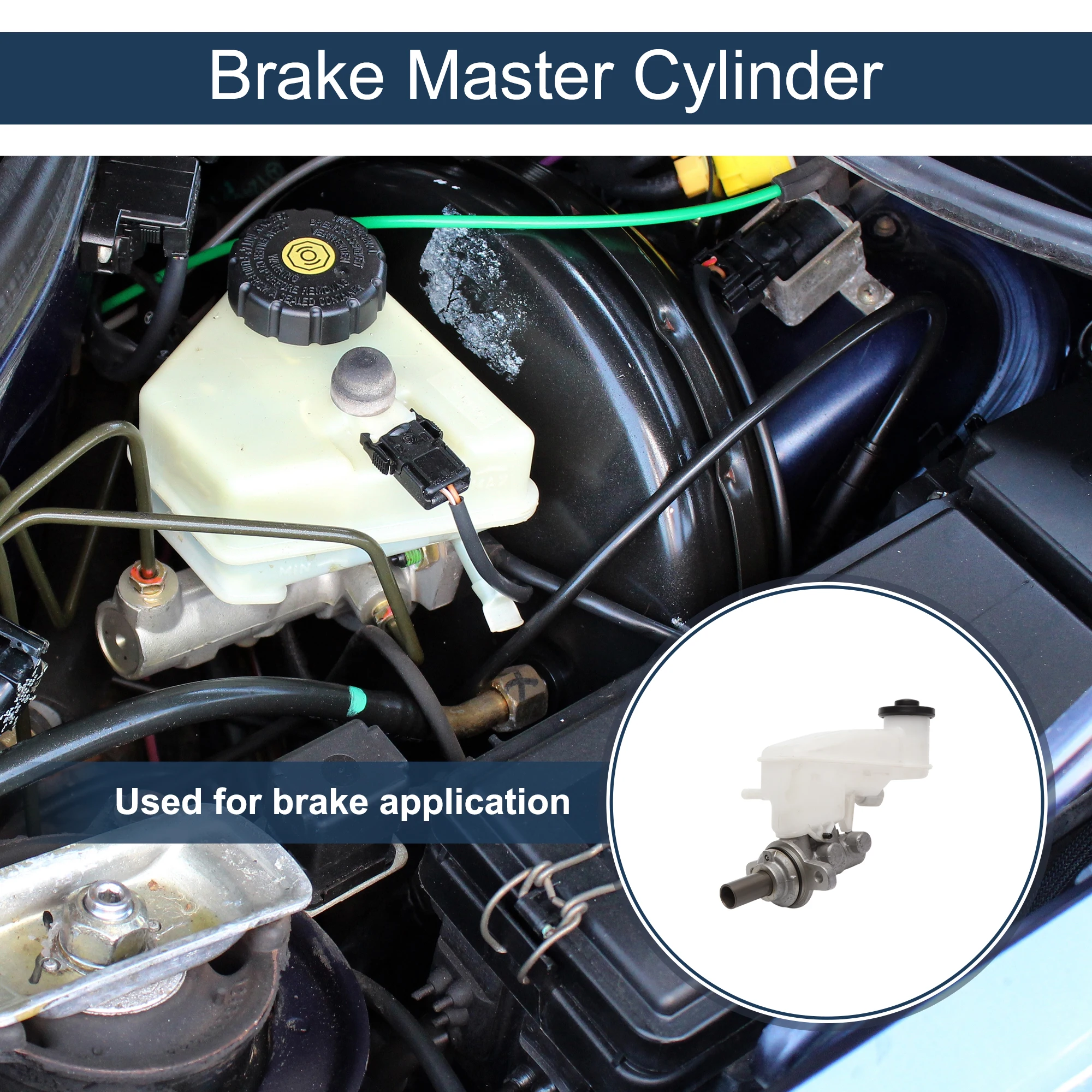 

Главный тормозной цилиндр UXCELL с резервуаром No 472010D260 для Toyota Yaris 2006-2014 гг.