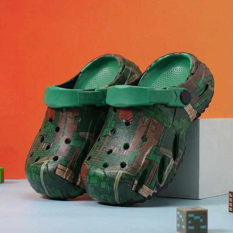 2-12Y Children's  Eva Clogs Sandals Summer Mixed Color Fashion Beach Slippers for Boys Girls  Kid's Garden Shoes H99-24