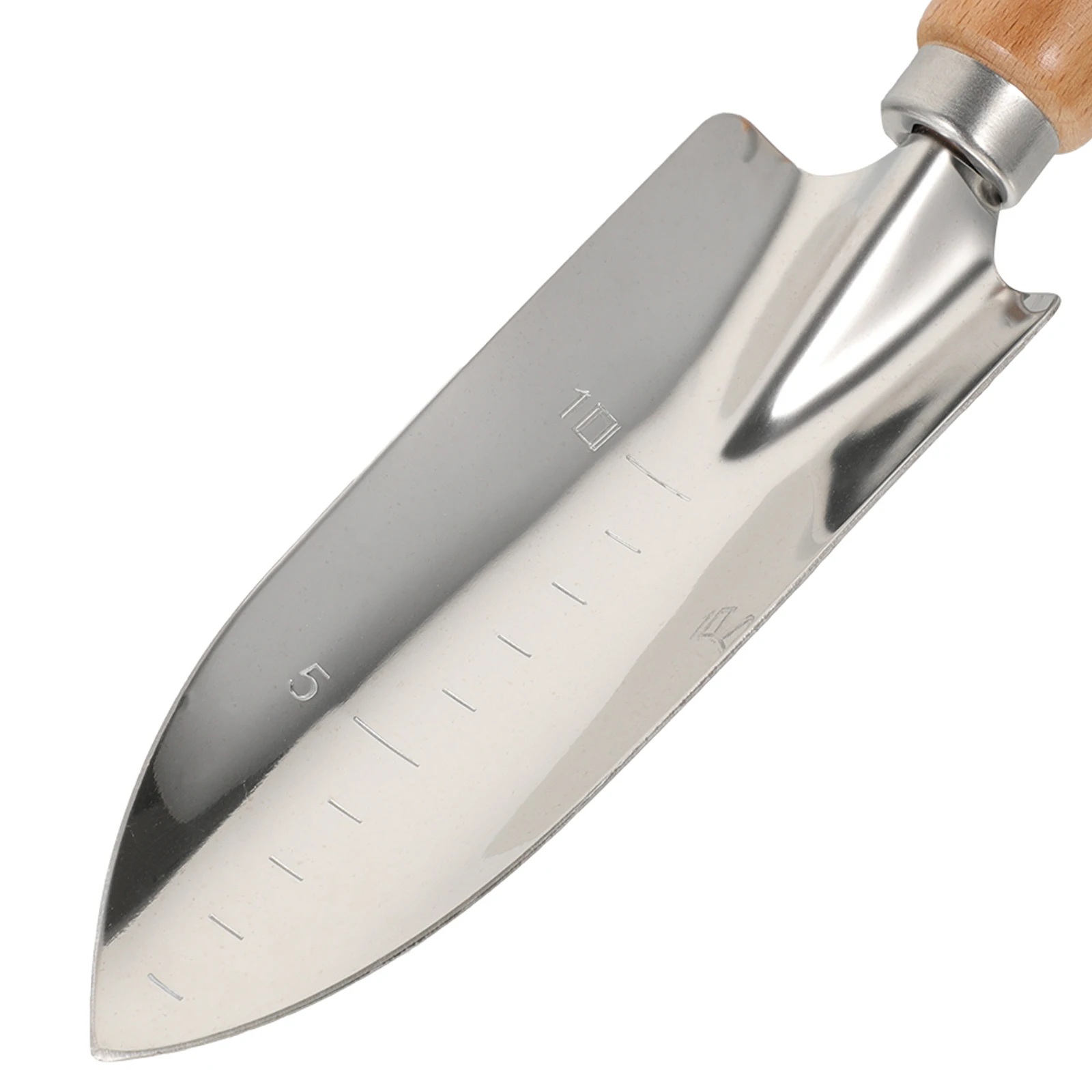 

Stainless Steel Gardening Trowel Ergonomic Wooden Handle Shovel Tools Hand Tool Set Supplies For Flowerpot Plant Weeding Outdoor