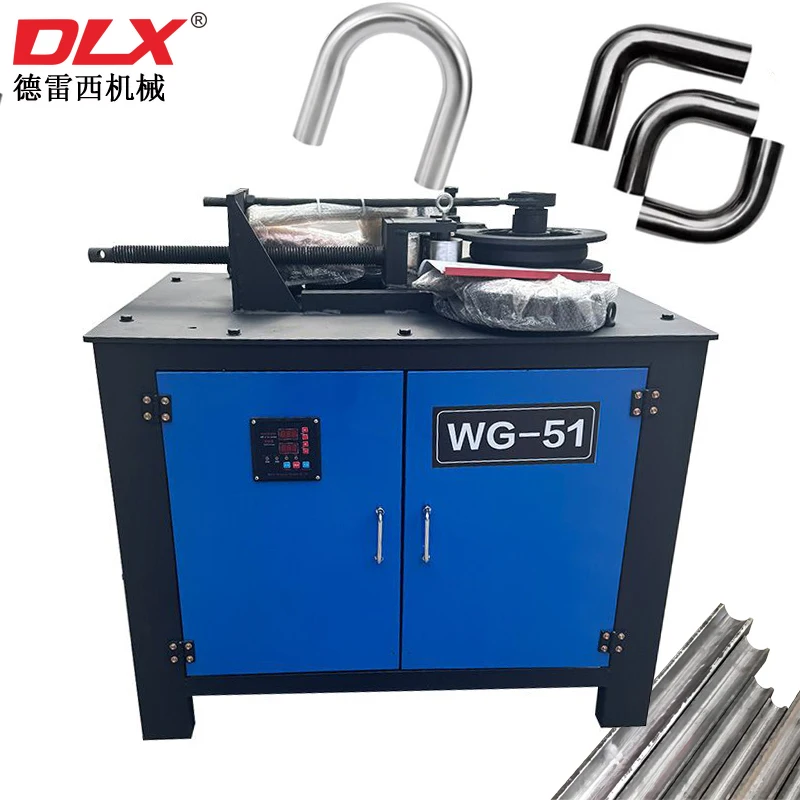 Semi-Automatic Hydraulic Electric Pipe Tube Bending Machine Manual Pipe Bender for Iron  Alloy Aluminum