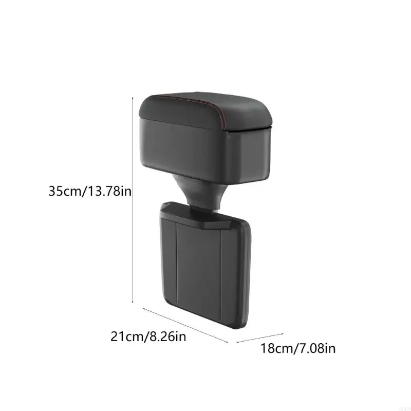 وسادة مسند ذراع السيارة المريحة مع ذاكرة امتصاص الصدمات وحاملات الأكواب للسيارات ذات الدفع الرباعي السريعة