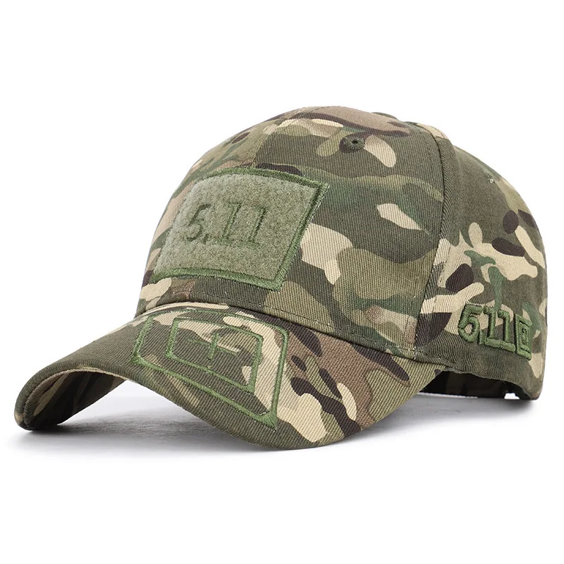 Tactical Baseball Caps For Men Camouflage Cotton Snapback Green Jungle Game Hat Fishing Sports camping cap