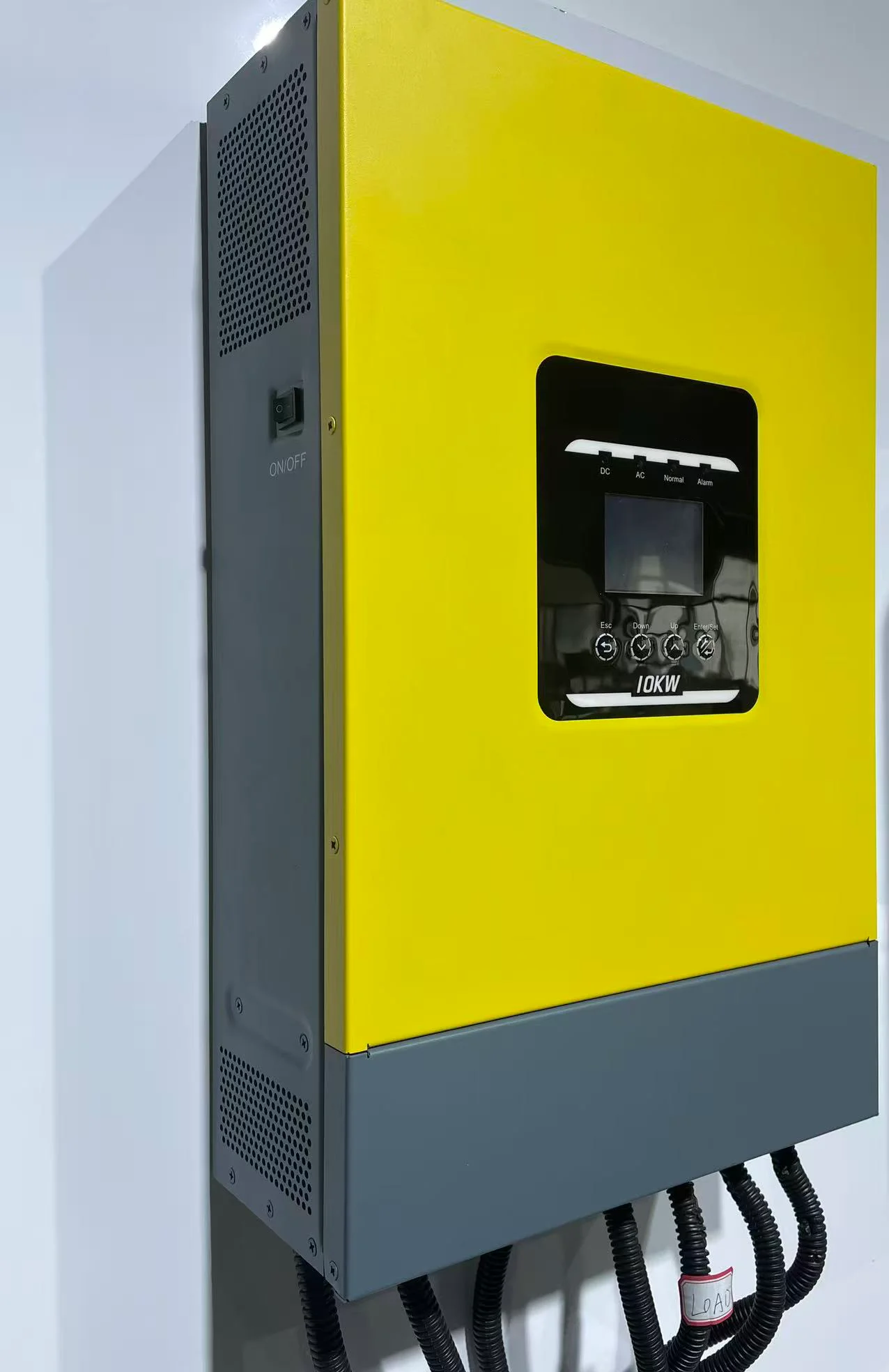 Wall-Mounted 48V 6kW 8kW 10kW Single-Phase High Frequency IP21 Smart Cooling Off-Grid Solar Inverter with RS485 CAN
