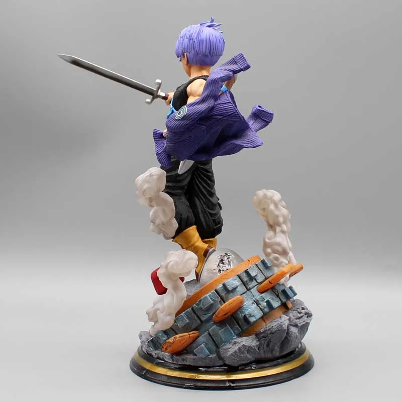 25cm Dragon Ball Anime Figure Trunks Figures Torankusu Figurine Model Pvc Statue Doll Ornament Collection Decoration Toys Gift