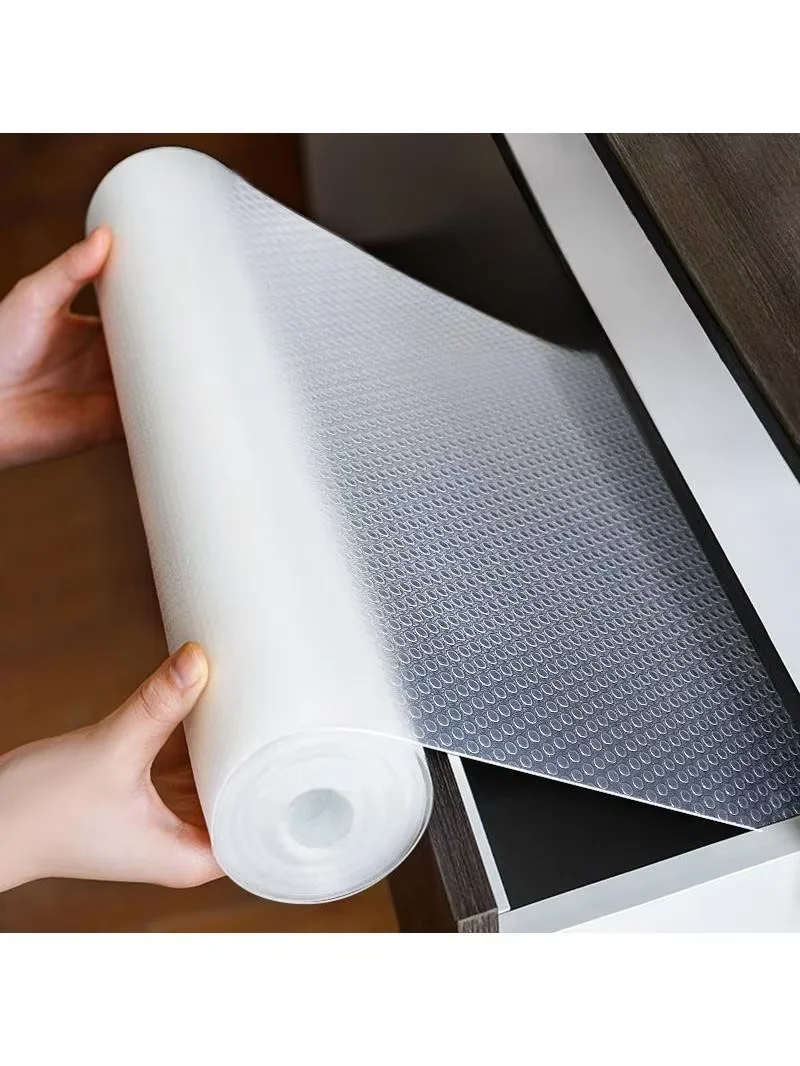 E9 Waterproof Pad Shelf Drawer Liner Cabinet Non Slip Table Cover Mat Refrigerator Pad Tablecloth Moistureproof Kitchen Pad Mat