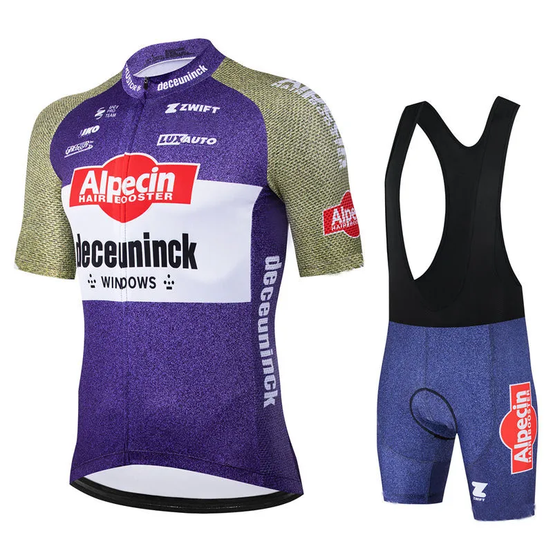 Sommer Alpecin Fenix Radfahren Jersey Set männer Rennrad Shirts Anzug Fahrrad Bib Shorts MTB Tragen Maillot Culotte Radfahren Kleidung