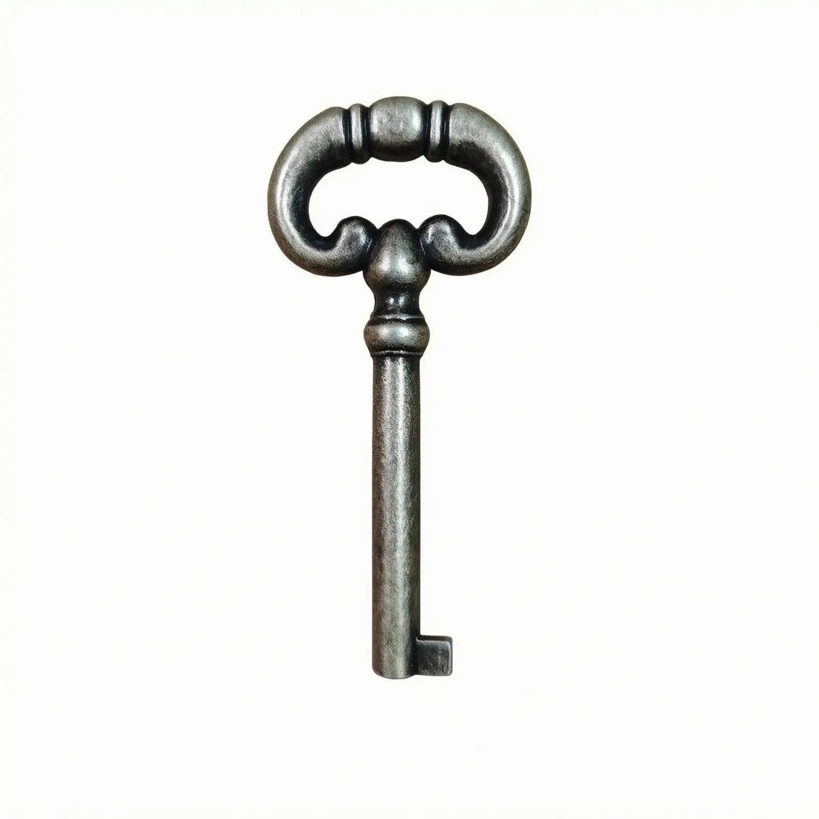 Clock Door Key Double Loop Bow Bronze Clock Key Antique Style