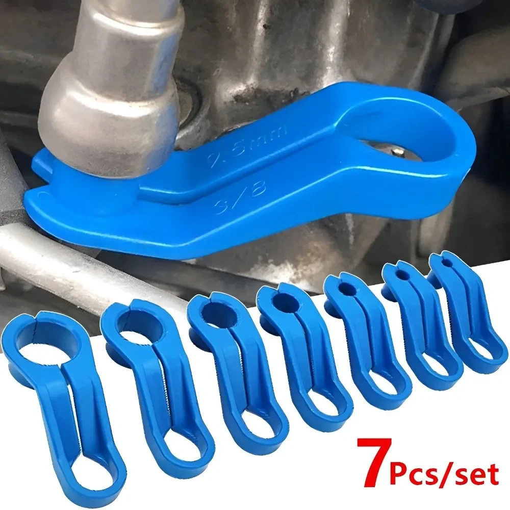 7PCS Fuel Line Disconnect Set – Auto Air Conditioning Repair Tools, Compatible with Ford Chrysler, Heavy-Duty