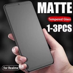 10D Frosted Matte Tempered Glass for Realme 10 11 C67 C51 C53 C33 C55 Screen Protector for Realme GT NEO 5 3T GT5 GT3 GT2 Pro