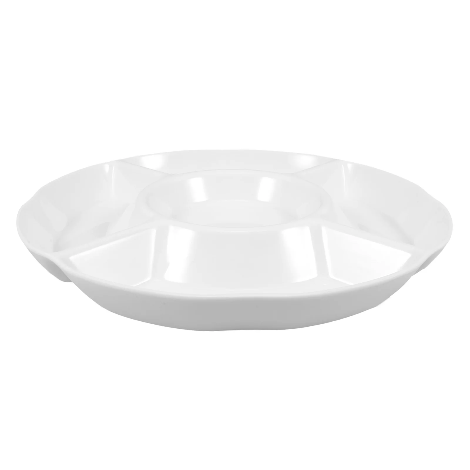 

KTV Dish Snack Divided Serving Tray Plate Separators Food Party Veggie Trays Candy Dish Fruit Trays Easy Clean Kitchen