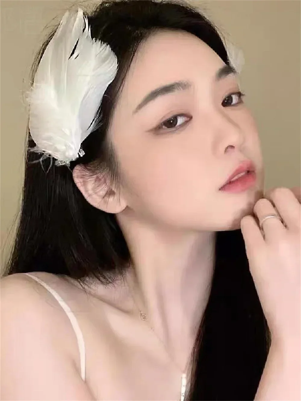 2Pcs White Black Fe…