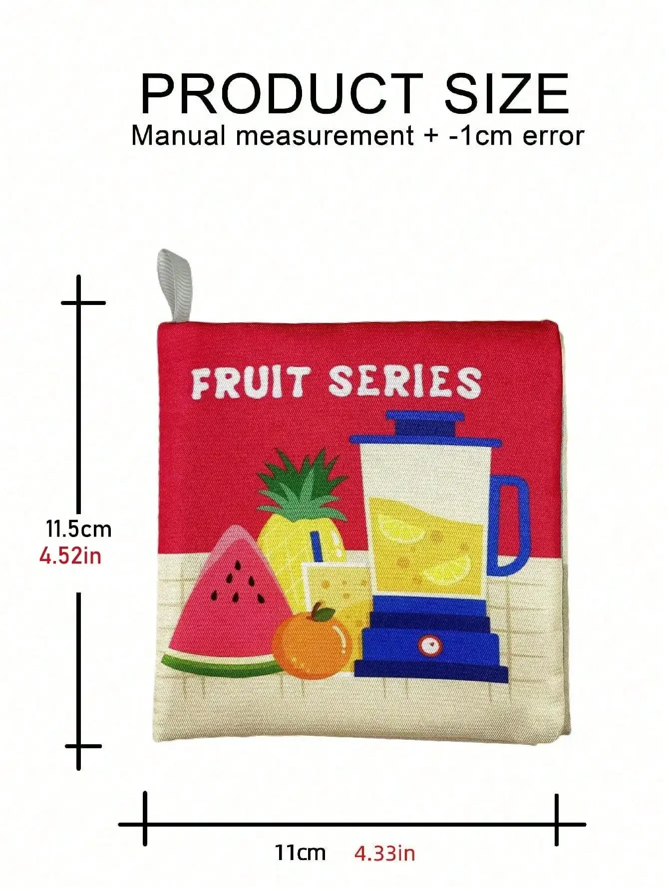 조기 교육을 위한 아기 색종이 인지 만화 천 책은 찢어지지 않고 씹을 수 있습니다.