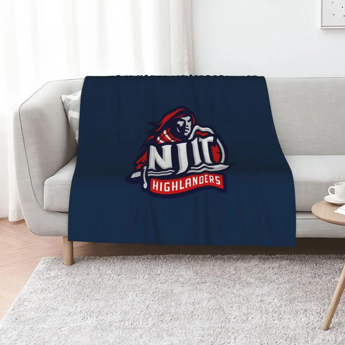 

NJIT-Highlanders-Baseball Throw Blanket Soft Big cosplay anime Decoratives Summer Blankets