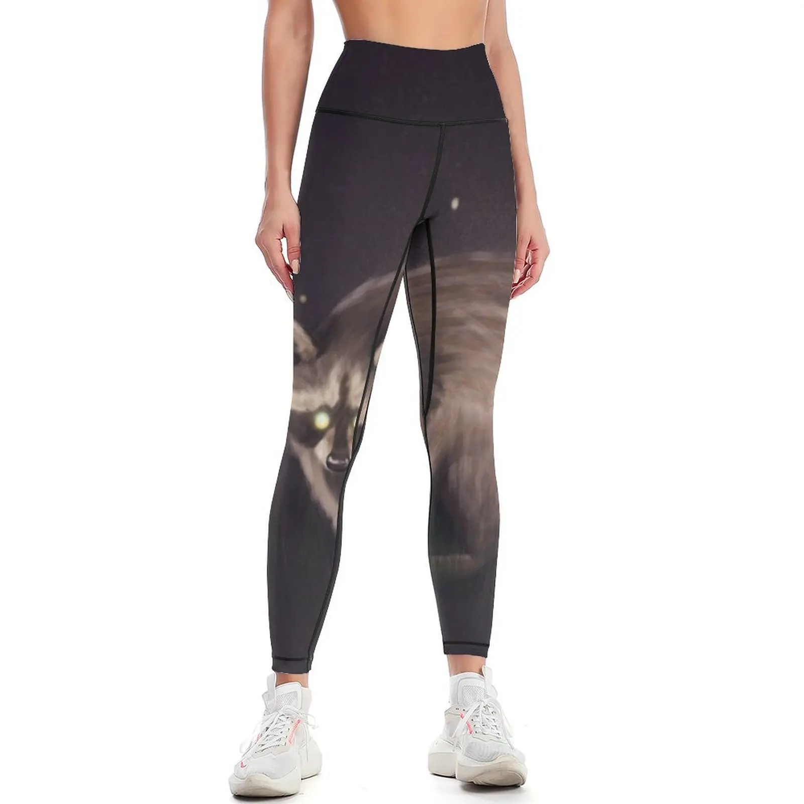 

Raccoon Leggings sporty woman push up Women's trousers gym womans sport legging Womens Leggings