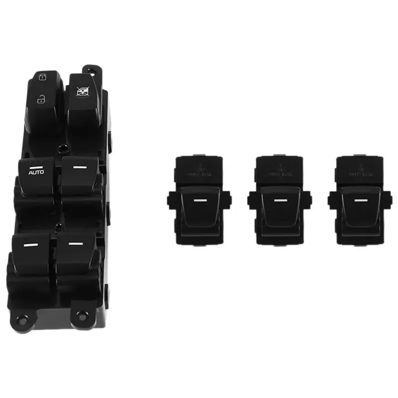 

93570C9200 Car Window Lifter Control Switch Assembly Kit With Backlight Fit For Creta IX25 2014-2019 93580-C9000