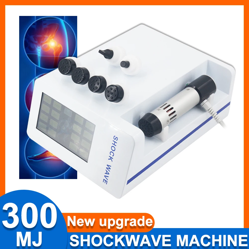 ﻿300MJ Shockwave Therapy Machine For ED Treatment Physical Device Heel spurs Pain Relief New Shock Wave Body Equipment