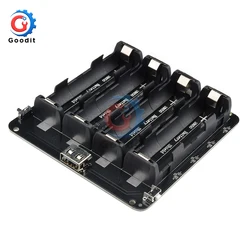 4X18650 Lithium Battery Shield V9 Mobile Power Expansion Board Module 5V/3A 3V/1A Micro USB Type-C For Arduino ESP32 ESP8266