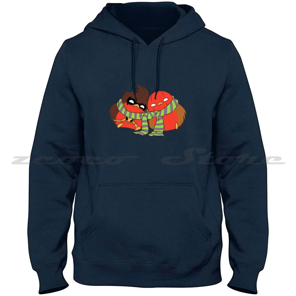 Go!Robins!-Cozy Long Sleeve Sweatshirt Casual Hoodie Go Robins Red Robin Red Hood Tim Drake Jason Todd Cute