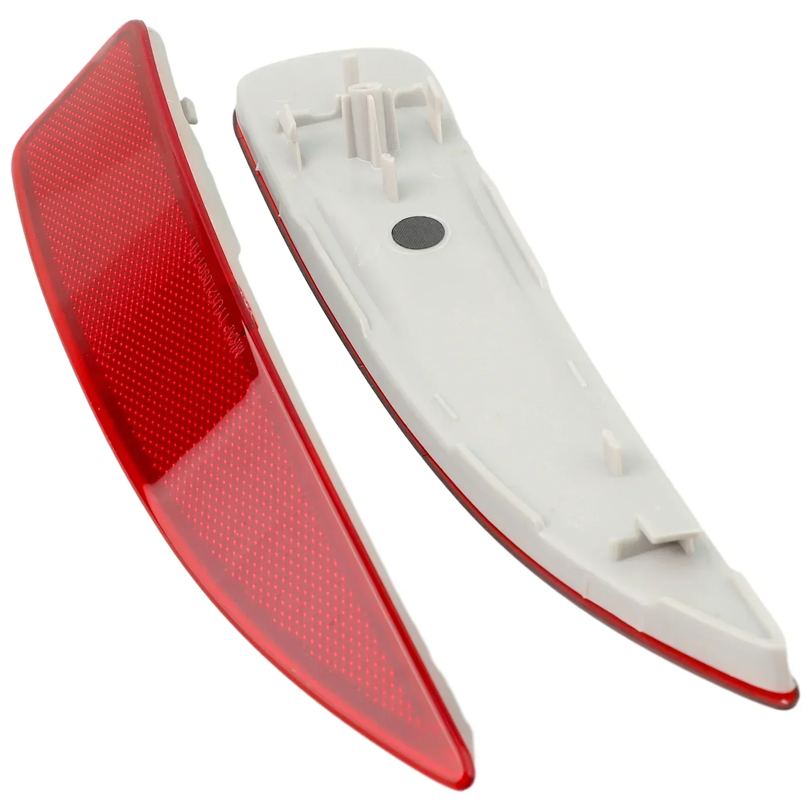 

Автомобильный отражатель заднего бампера, крышка объектива, автоаксессуары, пластик, красный, подходит для Toyota, Yaris 2012 2013 2014