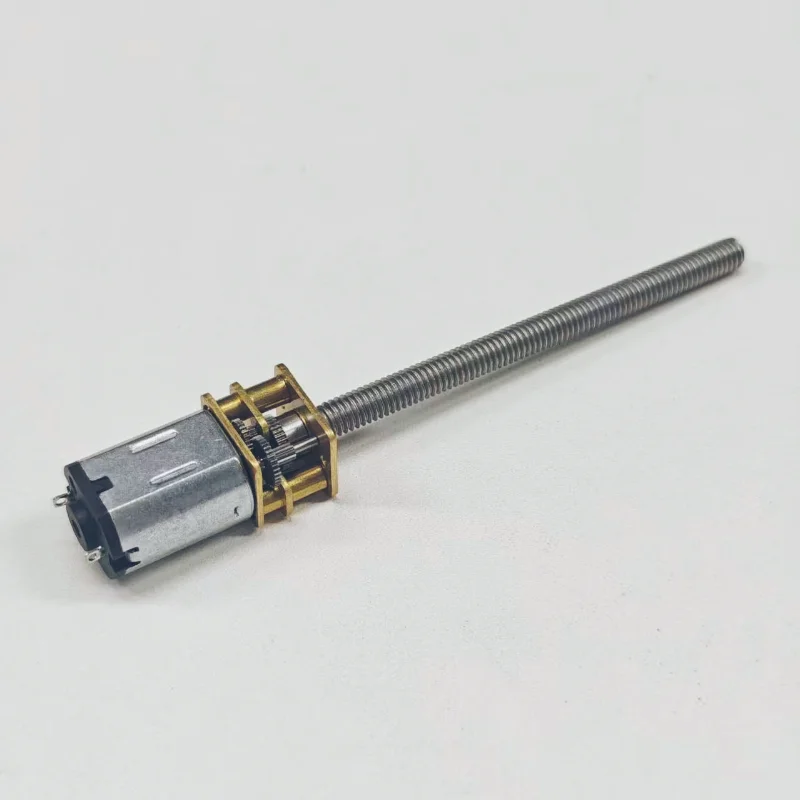 GA12-N20 M4*55 Micro Reduction Gear Motor 3V 12V DC Motors Longer Threaded Electric Motor Low Speed Motor Extended Thread Shaft