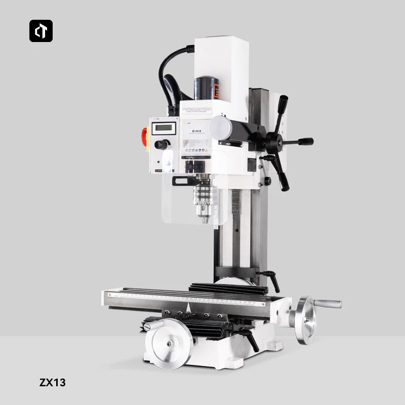 เครื่องเจาะและกัด ZX13 รุ่นมินิ แบบตั้งโต๊ะ เครื่องมือ DIY ขนาดเล็กอเนกประสงค์