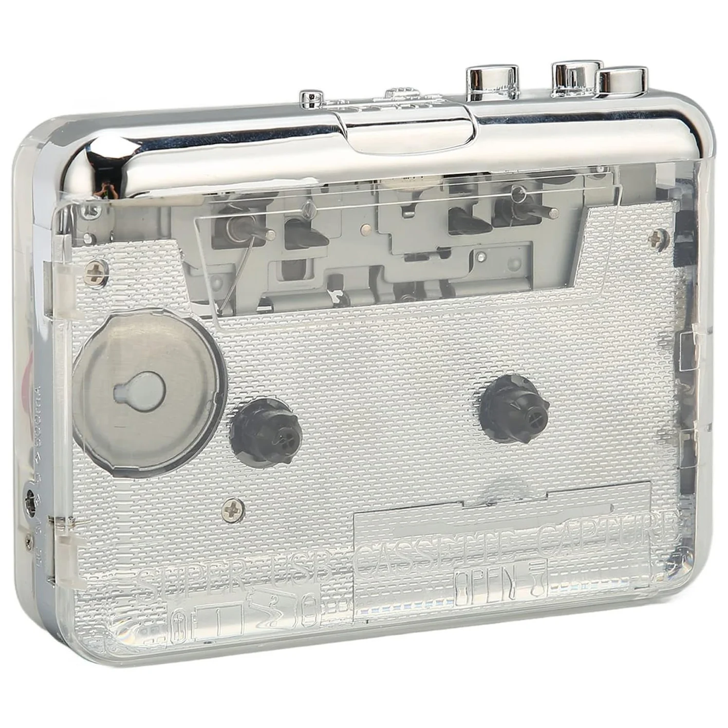 Cassette Player Stereo Clear Sound Portable Tape Player Auto Reverse Function Retro Radio Cassette Player with 3.5mm Headphone