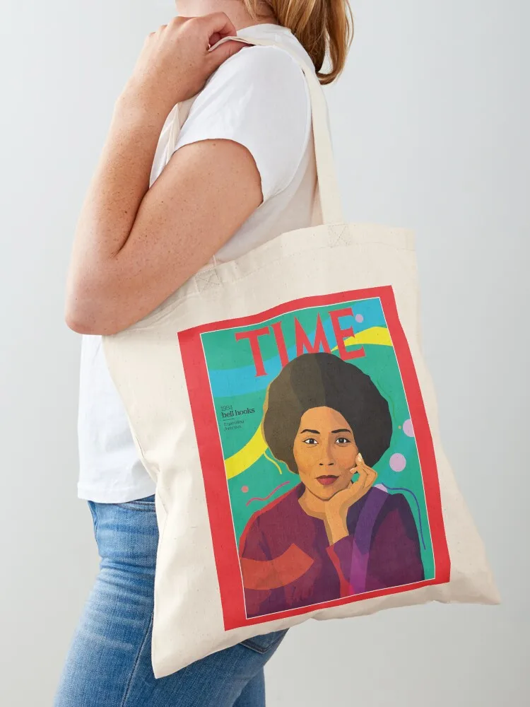 Bell Hooks 100 women of the year Tote Bag Canvas stote bag Women's beach bags tote bags cloth bags female bag