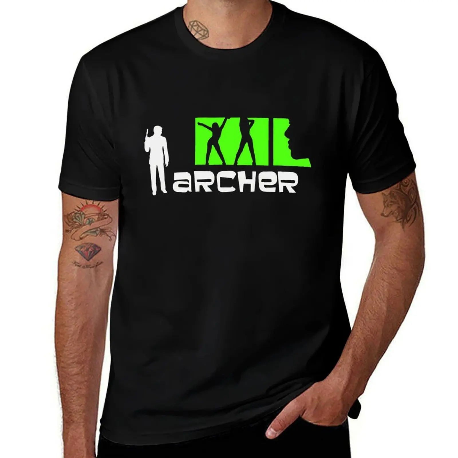 

ARCHER T-Shirt t shirts for man graphic vintage t shirt for man T-Shirt