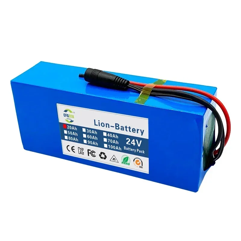 6s3p 24V 20Ah 18650 Battery Lithium Battery 25.2v 20000mAh Electric Bicycle Moped /Electric/Li ion Battery Pack with charger