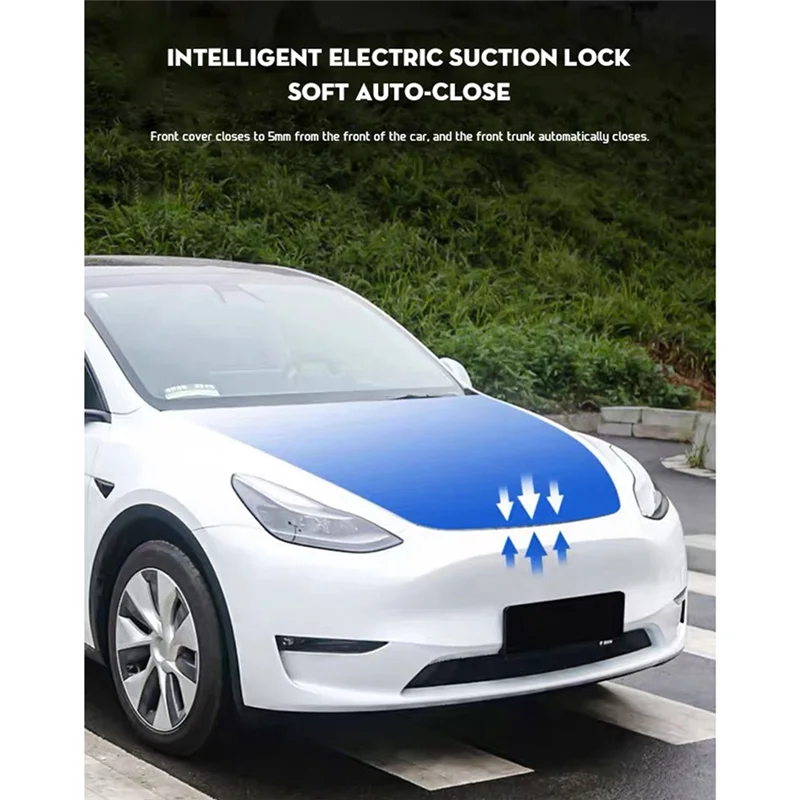 

Front Spare Box Electric Lock For Tesla Automatic Adsorption Easy Installation