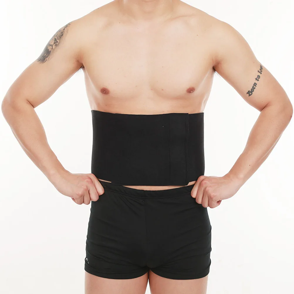 

2pcs Sports Waist Belt Lower Back Support Durable Comfortable Sweat Absorbing Therapy Brace Heat Pad Lumbar Pain Relief Men