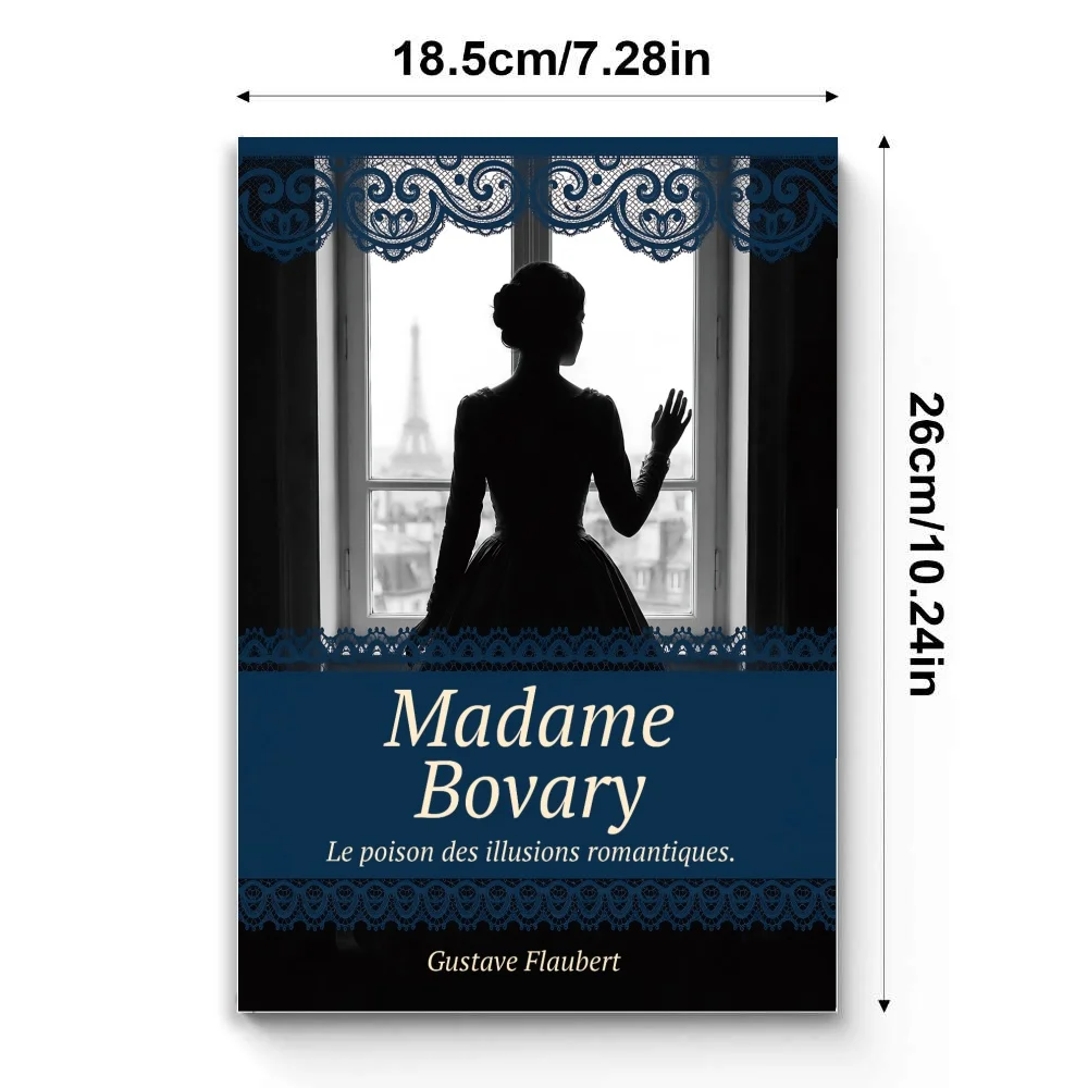 Madame Bovary (French Edition) by Gustave Flaubert — Unabridged Original French Text, Classic Literary Fiction