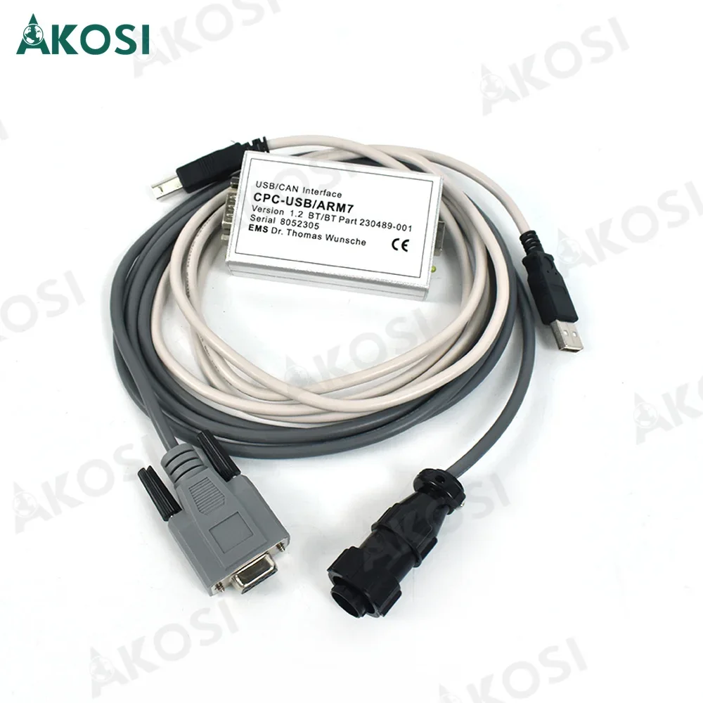 

For Toyota Bt Forklift Canbox Usb Arm7 Diagnostic Cable Truck Box Diagnosis ScanTool Can Interface Can Bus Line Truckcom Program